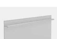 Теневой плинтус в сочетании с дверями-невидимками